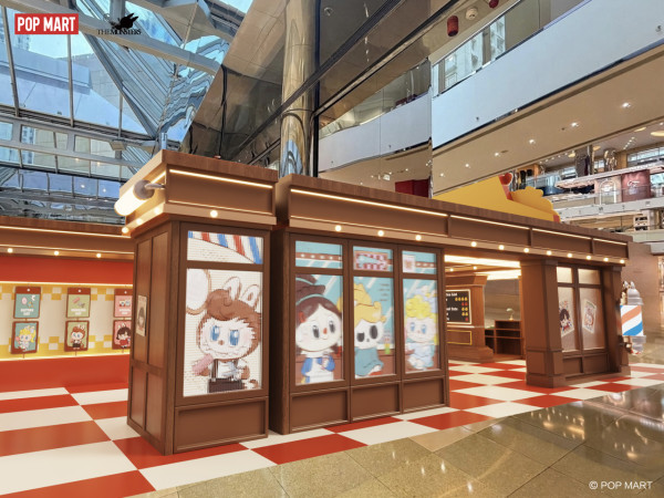 全港首間LABUBU復古理髮店主題展！打卡4米高ZIMOMO+美容師COWAWA！免費影LABUBU相框即影即有