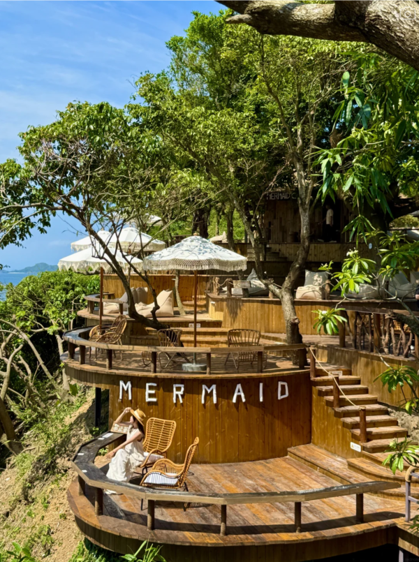 深圳版峇里島｜大鵬新開美人魚懸崖咖啡店！看夢幻日落、朝聖周星馳電影同款場景 