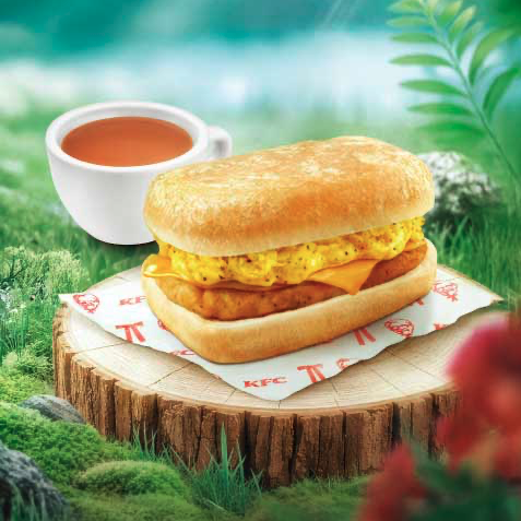 KFC「晨級松露蛋早餐系列」全新登場！期間限定黑松露配嫩滑炒蛋／加$3.5升級至黑松露炒蛋 (1招歎優惠早餐)