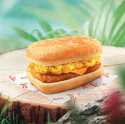 KFC「晨級松露蛋早餐系列」全新登場！期間限定黑松露配嫩滑炒蛋／加$3.5升級至黑松露炒蛋 (1招歎優惠早餐)