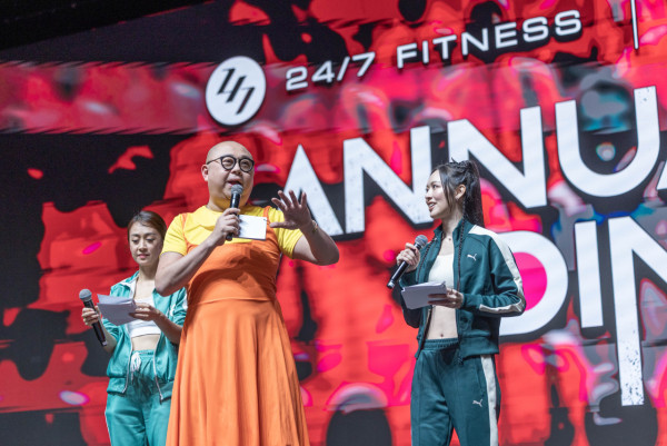 24/7 FITNESS 於香港會議展覽中心盛大舉行8週年晚會<br>首度公開 Tyson Yoshi 主演全新電視廣告「24/7 Ready for Challenge」掀起全場熱烈氣氛