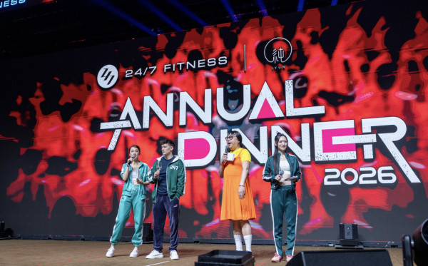 24/7 FITNESS 於香港會議展覽中心盛大舉行8週年晚會<br>首度公開 Tyson Yoshi 主演全新電視廣告「24/7 Ready for Challenge」掀起全場熱烈氣氛
