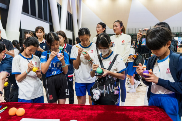 亞運2026|啟德體育園推TEAM HKG打氣裝置!寫許願球齊撐港隊迎2026亞運會