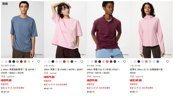 UNIQLO AIRism涼感神器會過期？官方教睇呢個位檢查幾時要換！限時優惠$59起 一招揀啱衫更清涼吸汗