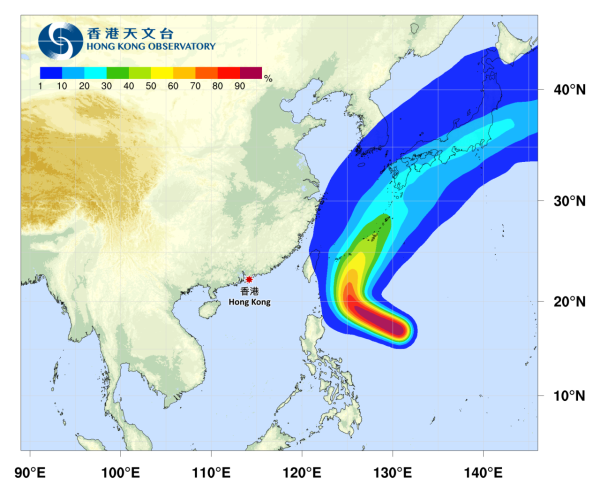 7月初打風？風烏AI預測新颱風逼近香港 即睇各國電腦預測路徑