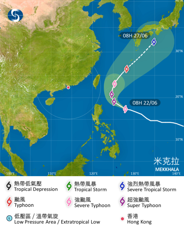 7月初打風？風烏AI預測新颱風逼近香港 即睇各國電腦預測路徑