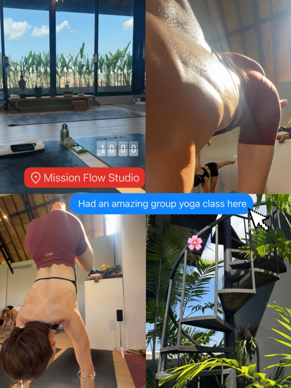狂野廖慧儀超少布泳衣露出神秘紋身！俯身跪趴姿勢極邪惡胸形畢露震撼眼球