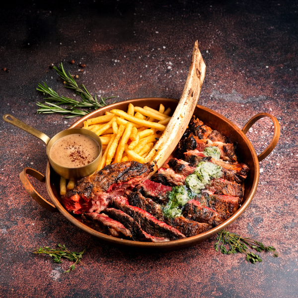 人氣平鐵牛扒店 Flat Iron Steak 九龍區首店進駐尖沙咀！每週半價優惠/限時$298享600克安格斯斧頭扒