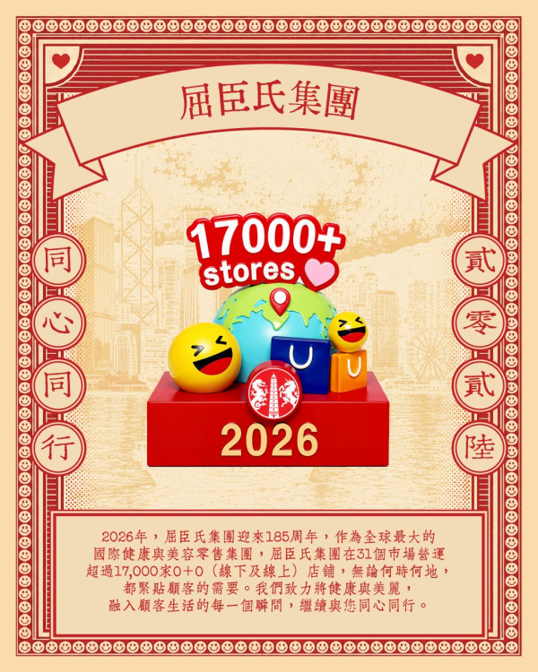易賞錢推出屈臣氏集團185周年微縮模型！1 套 8 款盲盒形式發售 重現港人經典回憶 內文附換購詳情