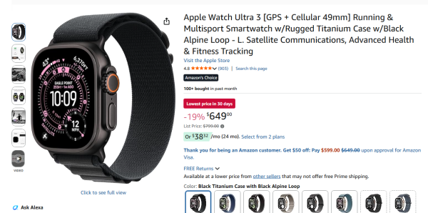 Apple Watch全線價錢驚喜破底！Ultra、SE系列歷來最平 低至$1,500為入手最佳時機