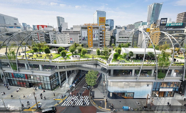 澀谷宮下公園(圖片來源:日本建設業連合会) 東京室內景點|8大下雨天必去打卡位!豐洲teamLab光影展、亞洲最大微縮模型世界