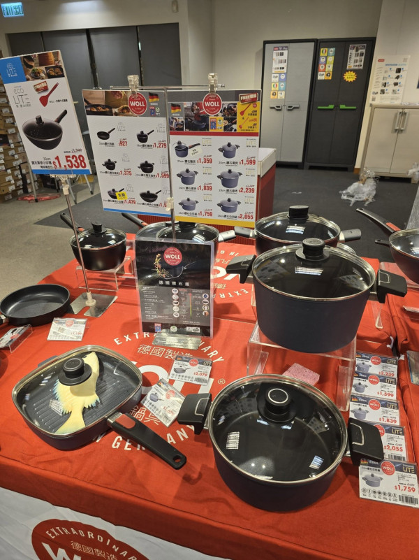 开仓优惠｜名牌厨具家电开仓低至4折！WOLL锅具/铸铁锅 $480起、卡通家电特价、烘焙用品买一送一