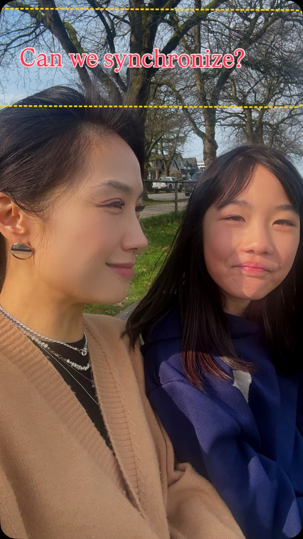 闊太港姐移加後近況一家三口全家福！富豪老公激罕露面賀12歲愛女小學畢業