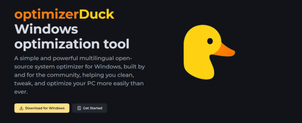 Windows愈用愈慢有救！全網爆紅「OptimizerDuck」免費優化神器 一鍵停用廣告追蹤、深層清垃圾【附下載教學】