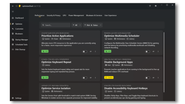 Windows愈用愈慢有救！全網爆紅「OptimizerDuck」免費優化神器 一鍵停用廣告追蹤、深層清垃圾【附下載教學】
