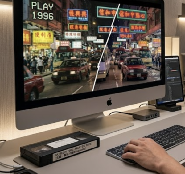 AI 影片修復神器限時免費！Winxvideo AI 終身版免費領　影片升頻 + AI 防手震　VHS 舊帶 / 黑白舊相一次過修復