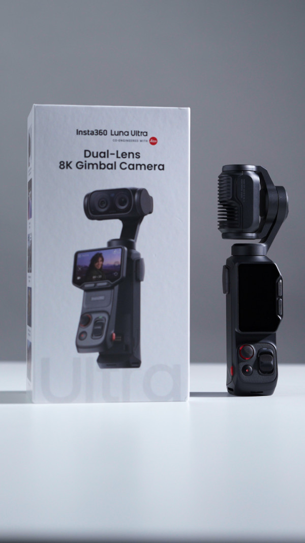 Insta360 Luna Ultra 開箱評測｜首創可拆螢幕 + Leica 8K 雙鏡頭 + POV 頭部追蹤　能唔能撼動 DJI 老大哥？【有片】