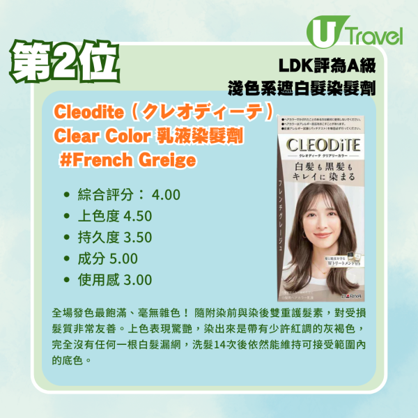 日本LDK實測18款「遮白髮染髮劑」！Salon de Pro/Bigen 邊款染髮最持久、無臭味？ 