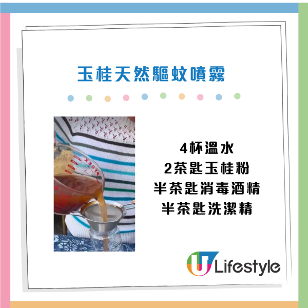夏天蚊蟲烏蠅入屋！百萬網紅嫲嫲教4步自製「天然驅蚊噴霧」！靠$3成本廚房食材 3招害蟲徹底絕跡