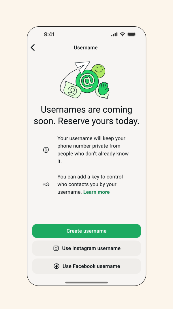 【WhatsApp個人ID教學】專屬Username搶註專屬靚名 教4步設定隱藏私人電話號碼防詐騙