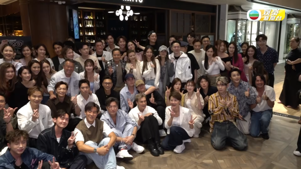 朱敏瀚陳曉華分手後首度同場合照天各一方 承認護花上白車意外踢爆分手時間線