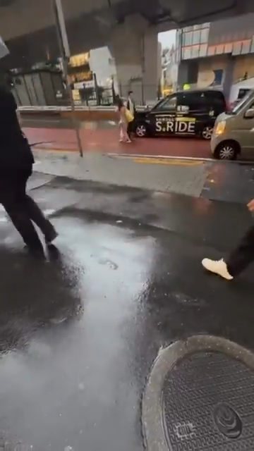 日本東京爆當街擄人？粉裙女遭暴力塞入車！38秒恐怖片網上瘋傳 