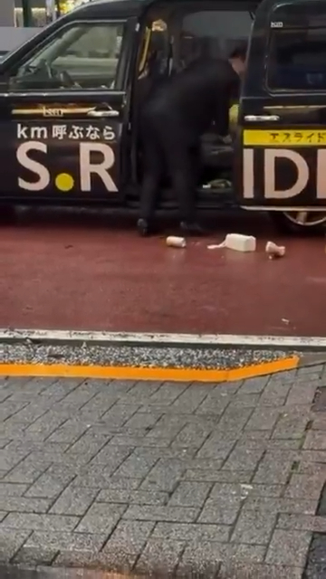 日本東京爆當街擄人？粉裙女遭暴力塞入車！38秒恐怖片網上瘋傳 