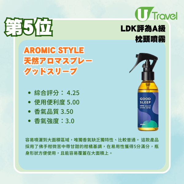日本LDK最新實測6款枕頭噴霧排行榜!Loccitane/生活之木 邊款最幫到你一秒入睡?