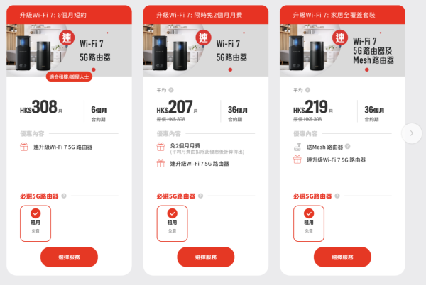 5G家居寬頻比較|6大電訊商月費抵玩Plan格價 最低$88 起 合約期/公平使用條款邊間抵?