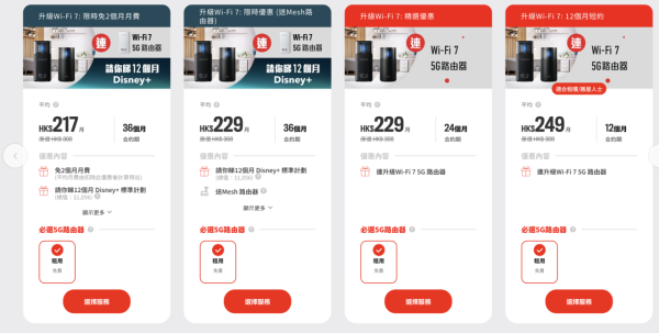 5G家居寬頻比較|6大電訊商月費抵玩Plan格價 最低$88 起 合約期/公平使用條款邊間抵?