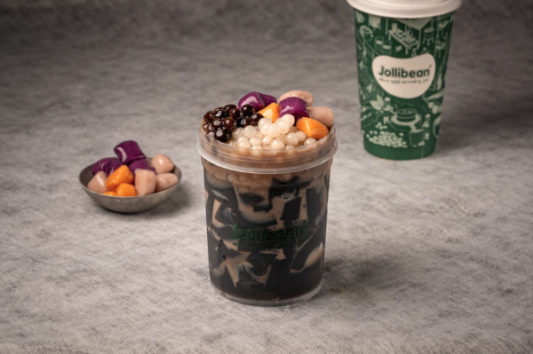 Jollibean 14款指定糖水一律$28！椰乳紫米露/三色芋圓布甸/黑白芝麻奶蓋