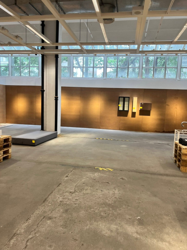 IKEA西灣河特賣場清貨後圍板停業。圖片來源：Facebook@筲箕灣西灣河關注組