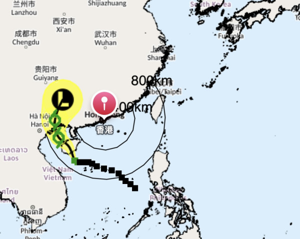 美莎克｜1號風球至少維持至下午6時 天文台視乎3因素考慮改掛3號 深圳珠海發颱風預警