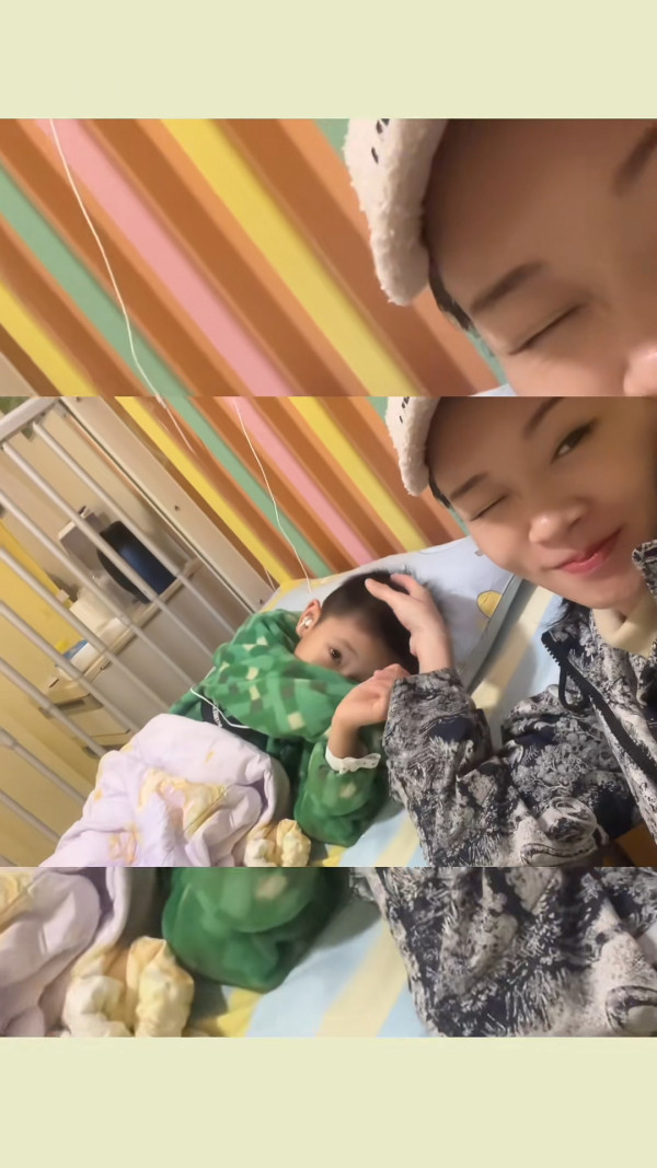 楊思琦獨力照顧6歲細仔入醫院相依為命 一細節曝神秘老公不見人影惹心痛