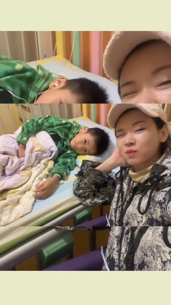 楊思琦獨力照顧6歲細仔入醫院相依為命 一細節曝神秘老公不見人影惹心痛