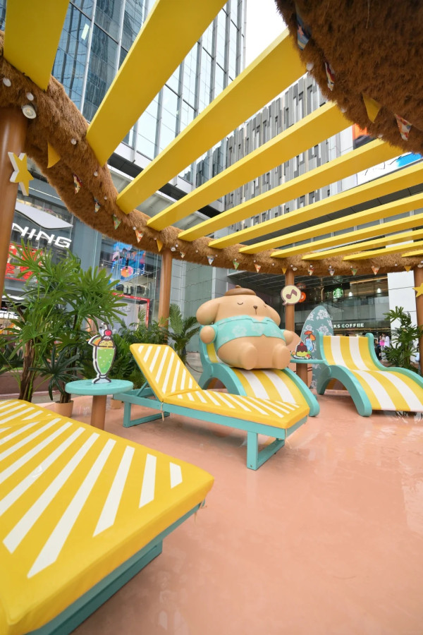 圖片來源:小紅書@广州天河城 Sanrio全員曬黑!「日曬海島派對」華南首展登陸廣州!8大角色免費打卡、附快閃店預約攻略
