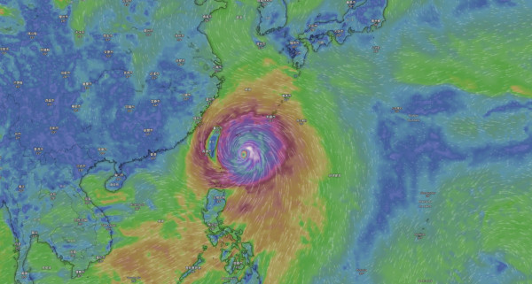 超強颱風巴威或成今年最強颱風！ 預料本週五以極高強度吹襲沖繩台灣 