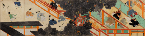 清涼殿落雷(圖片來源:北野天滿宮官網 kitanotenmangu.or.jp) 日本都市傳說|揭秘日本三大怨靈傳說!必訪最強御靈神社 含冤歷史、落雷異變
