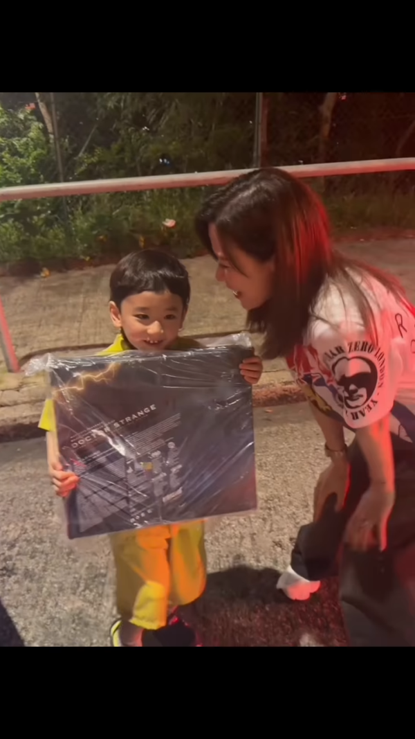 佘詩曼貼地陪陳山聰仔仔6歲生日二人世界！驚喜送呢份禮物獲讚「契媽天花板」