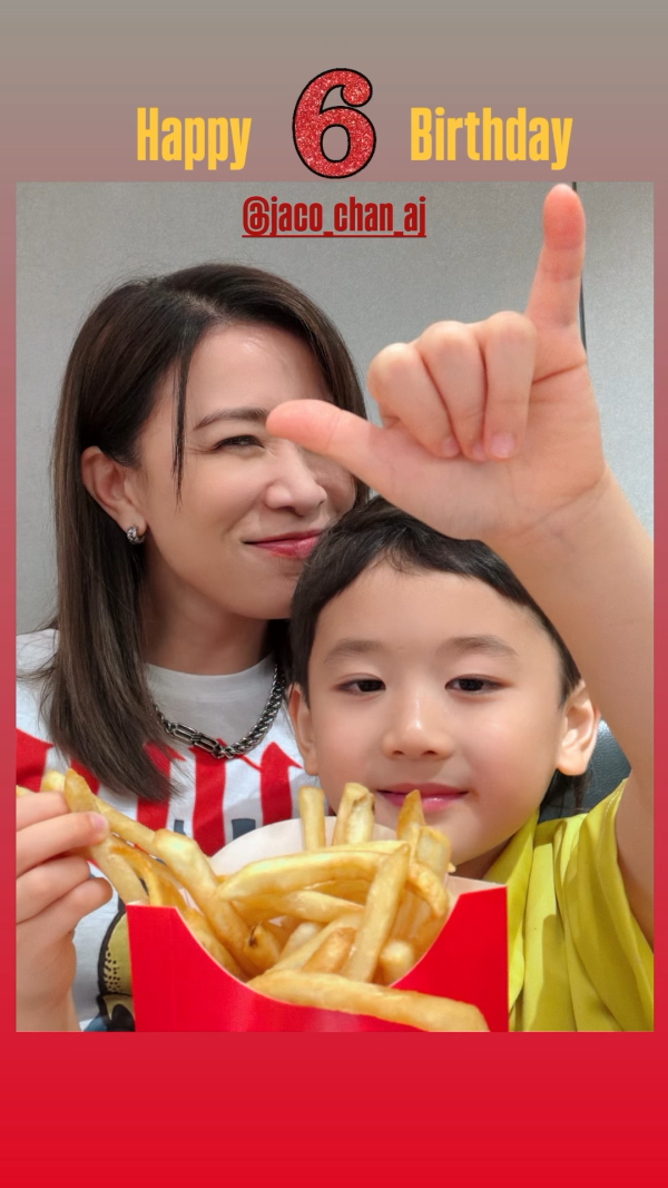 佘詩曼貼地陪陳山聰仔仔6歲生日二人世界！驚喜送呢份禮物獲讚「契媽天花板」
