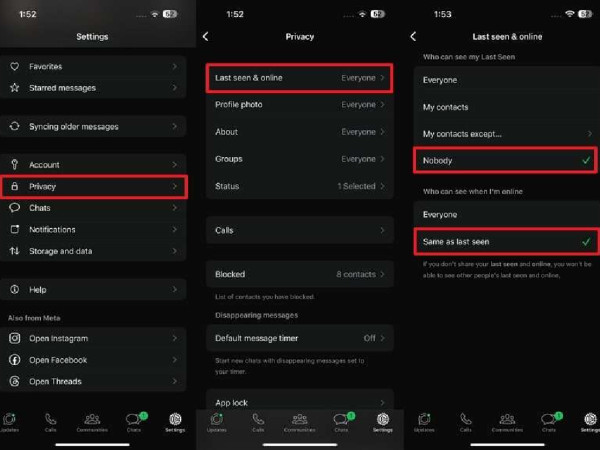 WhatsApp加入Online綠點！實時顯示聯絡人狀態扮唔Active點算？保私隱有法附設定教學 