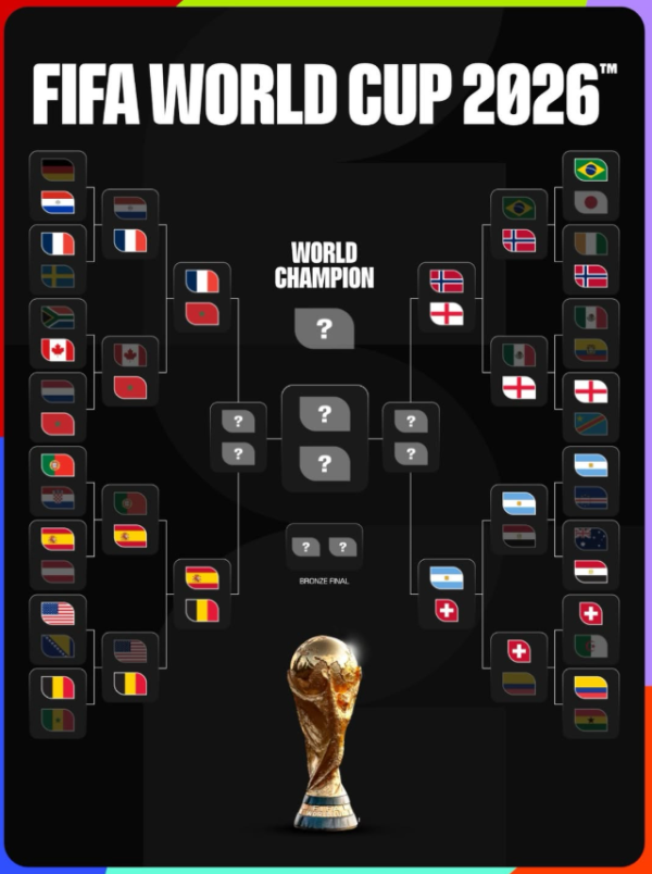 世界盃8強名單(圖片來源︰IG@fifaworldcup)