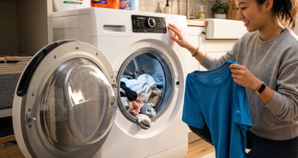 排汗運動衫越著越焗?生活達人揭洗衫時絕不能做呢步!做錯隨時令件衫「武功盡廢」反致更焗促