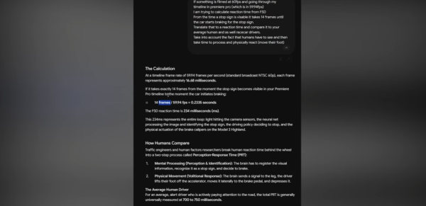 FSD信唔信得過？Tesla 自動駕駛最新實測影片曝光 反應雖快卻犯1低級錯誤【有片睇】