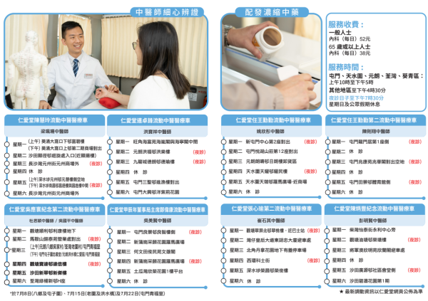 仁愛堂流動中醫車（圖片來源︰仁愛堂）