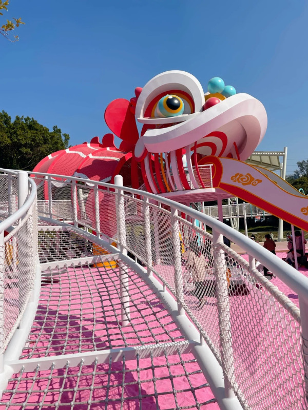 圖片來源:小紅書@月屿听潮 深圳免費戶外兒童公園6大推介!幾何美學/夢幻太空主題 多款設施打卡放電必去