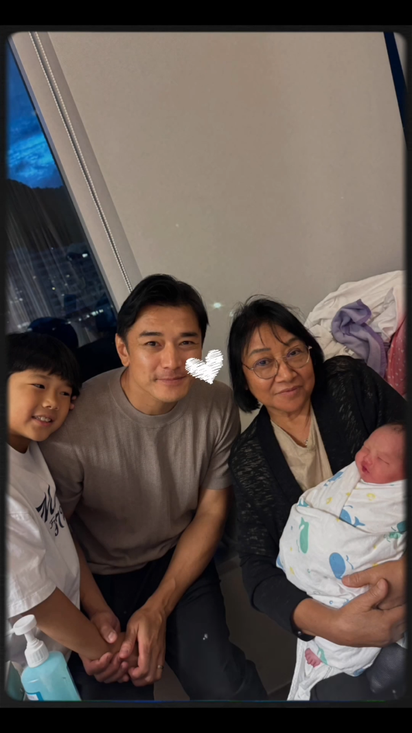 47岁男艺人IG报喜宣布再添成员！晒宝宝合照极宠人竟发文称：别恭喜我！