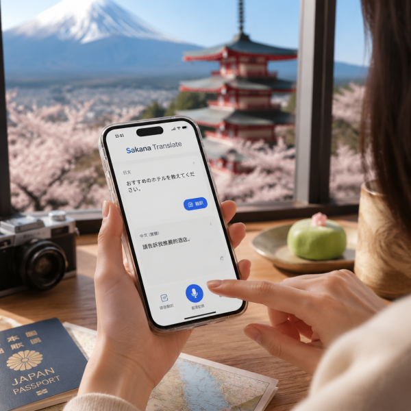 日本網購/旅遊預約必備！頂尖 AI 日文翻譯工具 Sakana Translate：完美駕馭商務敬語、潮語、貼地日語