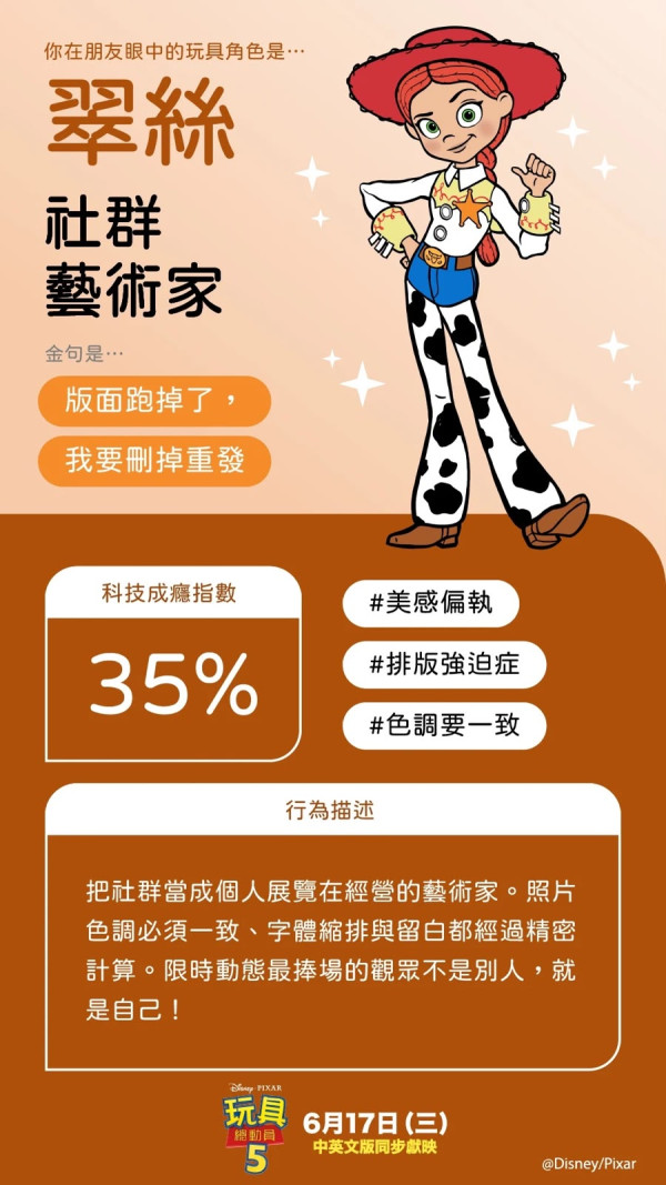 《反斗奇兵5》心理測驗全網瘋傳！6題看穿你代表邊個角色+測出手機成癮指數