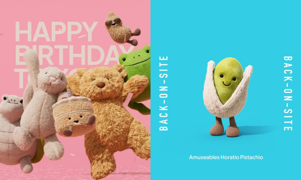 Jellycat憑療癒設計爆紅全球。圖片來源：Jellycat